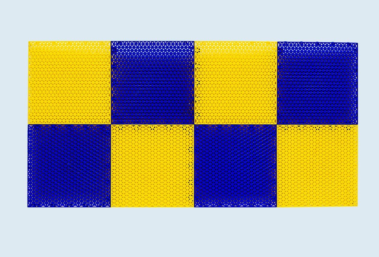 مشاية لعدم الانزلاق بارتفاع 1 سم عن مستوى الأرض